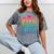 Pre-K Prek3 Prek4 Graduate Quarantine Preschool Graduation Mineral Wash Tshirts Mineral Gray