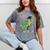 Preschool Graduation Class Of 2022 Graduate Dinosaur Kids Mineral Wash Tshirts Mineral Gray