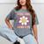 Preschool Graduation Graduate Cute Groovy Last Day Of Pre K Mineral Wash Tshirts Mineral Gray