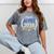 Proud Aunt Of 2018 Graduate Shirt Graduation Grad Mineral Wash Tshirts Mineral Gray