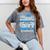 Proud Aunty Of 2024 College Graduate Family 24 Graduation Mineral Wash Tshirts Mineral Gray