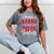 Proud Babbo Of a Class Of 2026 Graduate For Graduation Mineral Wash Tshirts Mineral Gray