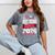 Proud Best Freind Of a Class Of 2026 Graduate For Graduation Premium Mineral Wash Tshirts Mineral Gray