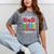 Proud Dad Of A 2023 5th Grade Graduate Graduation Family Mineral Wash Tshirts Mineral Gray