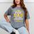 Proud Dad Of A Class 2025 Kindergarten Graduate Graduation Mineral Wash Tshirts Mineral Gray