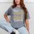 Proud Daughter Of a Class Of 2026 Graduate For Graduation Mineral Wash Tshirts Mineral Gray
