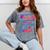 Proud Grandma Of A 2019 Graduate Senior Class Graduation Mineral Wash Tshirts Mineral Gray