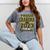 Proud Grandma Of A 2023 Graduate Graduation Mineral Wash Tshirts Mineral Gray