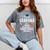 Proud Grandma Of 2025 Basketball Senior Graduation Day Mineral Wash Tshirts Mineral Gray