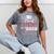 Proud Grandma Of 2025 College Graduate Family Graduation Mineral Wash Tshirts Mineral Gray