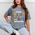 Proud GRANDMA Of a 2025 PRE-K Graduate -Graduation Mineral Wash Tshirts Mineral Gray