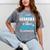 Proud Grandma Of Two 2023 Graduate Class 2023 Graduation Mineral Wash Tshirts Mineral Gray