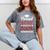 Proud Grandparent Of A 2026 Graduate Class Of Graduation Mineral Wash Tshirts Mineral Gray