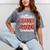 Proud Granny Of A Class Of 2026 Graduate Senior Graduation Mineral Wash Tshirts Mineral Gray