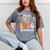 Proud Great Aunt Of a Class Of 2026 Graduate Graduation Mineral Wash Tshirts Mineral Gray