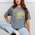 Proud HBCU Mom Graduation College Mineral Wash Tshirts Mineral Gray