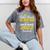 Proud Little Brother Of 2022 Graduate Class 2022 Graduation Mineral Wash Tshirts Mineral Gray