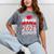Proud Mama Of A 2026 Graduate Class Of 2026 Mom Graduation Mineral Wash Tshirts Mineral Gray