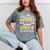 Proud Mimi Of Two 2024 Graduate Class 2024 Graduation Family Mineral Wash Tshirts Mineral Gray