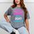 Proud Mom Of A 2017 Graduate Graduation Tee T-Shirt Mineral Wash Tshirts Mineral Gray