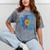 Proud Mom Of a 2022 Senior Shirt Graduation 2022 Women's Mineral Wash Tshirts Mineral Gray