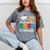 Proud Mom Of A 2023 Graduate Senior 2023 Graduation 23 Mineral Wash Tshirts Mineral Gray