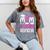 Proud Mom Of A 2024 Senior Graduation Mineral Wash Tshirts Mineral Gray