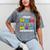 Proud MOM Of a 2025 PRE-K Graduate -Graduation Mineral Wash Tshirts Mineral Gray