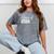 Proud Mom Of A 2026 Graduate Grad Senior Mother Graduation Mineral Wash Tshirts Mineral Gray