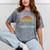 Proud Mom Of a Class Of 2021 Graduate Senior 21 Graduation Mineral Wash Tshirts Mineral Gray