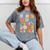 Proud Mom Of A Class Of 2023 Graduated Graduation Women Mineral Wash Tshirts Mineral Gray