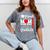 Proud Mom Of a Class Of 2025 Graduate Senior Mom Graduation Mineral Wash Tshirts Mineral Gray