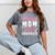 Proud Mom Of The Graduate Senior Class 2019 Graduation Party Mineral Wash Tshirts Mineral Gray