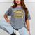 Proud Mom Graduation Of 8th Grade Graduate Mineral Wash Tshirts Mineral Gray