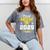 Proud Mom Of Two Class Of 2025 Graduates Twins Graduation Mineral Wash Tshirts Mineral Gray
