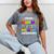 Proud MOMMY Of a 2025 PRE-K Graduate -Graduation Mineral Wash Tshirts Mineral Gray