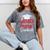 Proud Mother Of a Class Of 2026 Graduate For Graduation Mineral Wash Tshirts Mineral Gray