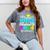 Proud Niece Of Kindergarten Graduate 2024 Graduation Niece Mineral Wash Tshirts Mineral Gray