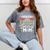 Proud Senior Mom Marching Band Mom Class Of 2025 Graduation Mineral Wash Tshirts Mineral Gray