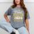 Proud Sister Of a Class Of 2026 Graduate Senior Graduation Mineral Wash Tshirts Mineral Gray
