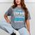 Proud Step Dad Of 5th Grade Graduate 2024 Family Graduation Mineral Wash Tshirts Mineral Gray