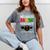 Queen MSW Social Work Grads Masters Graduation Mineral Wash Tshirts Mineral Gray
