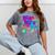 Retro 1980s 80's Baby 1990s 90's Made Me Nostalgia Birthday Premium Tri-Blend Mineral Wash Tshirts Mineral Gray