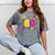 Retro 80's Costume 80s Nostalgia Party Mineral Wash Tshirts Mineral Gray