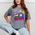 Retro Cassette Vintage 80s Nostalgia Mineral Wash Tshirts Mineral Gray