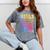 Retro Girls Just Wanna Have Fun Nostalgia 1980s 80's Premium Tri-Blend Mineral Wash Tshirts Mineral Gray