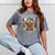 Retro Tech Stack 80s 90s Nostalgia Analog Devices Mineral Wash Tshirts Mineral Gray