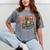 Retro Tech Stack 80s 90s Nostalgia Analog TV Cameras Mineral Wash Tshirts Mineral Gray