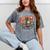 Retro Tech Stack 80s 90s Nostalgia Analog TV Cameras Mineral Wash Tshirts Mineral Gray