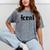 Sarcasm Women Introvert Wild Men Feral Mineral Wash Tshirts Mineral Gray